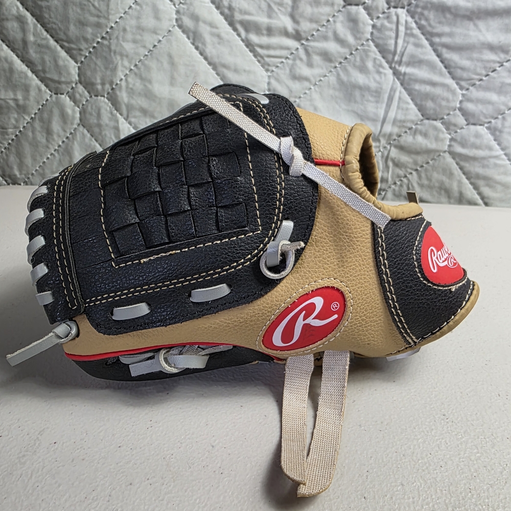 Rawlings Men’s Tan and Black Baseball Glove - Picture 3 of 9